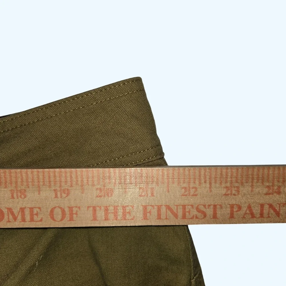 Brunt Workwear Canvas Utility Carpenter Pants Mens Khaki 42x30 (Fits 29